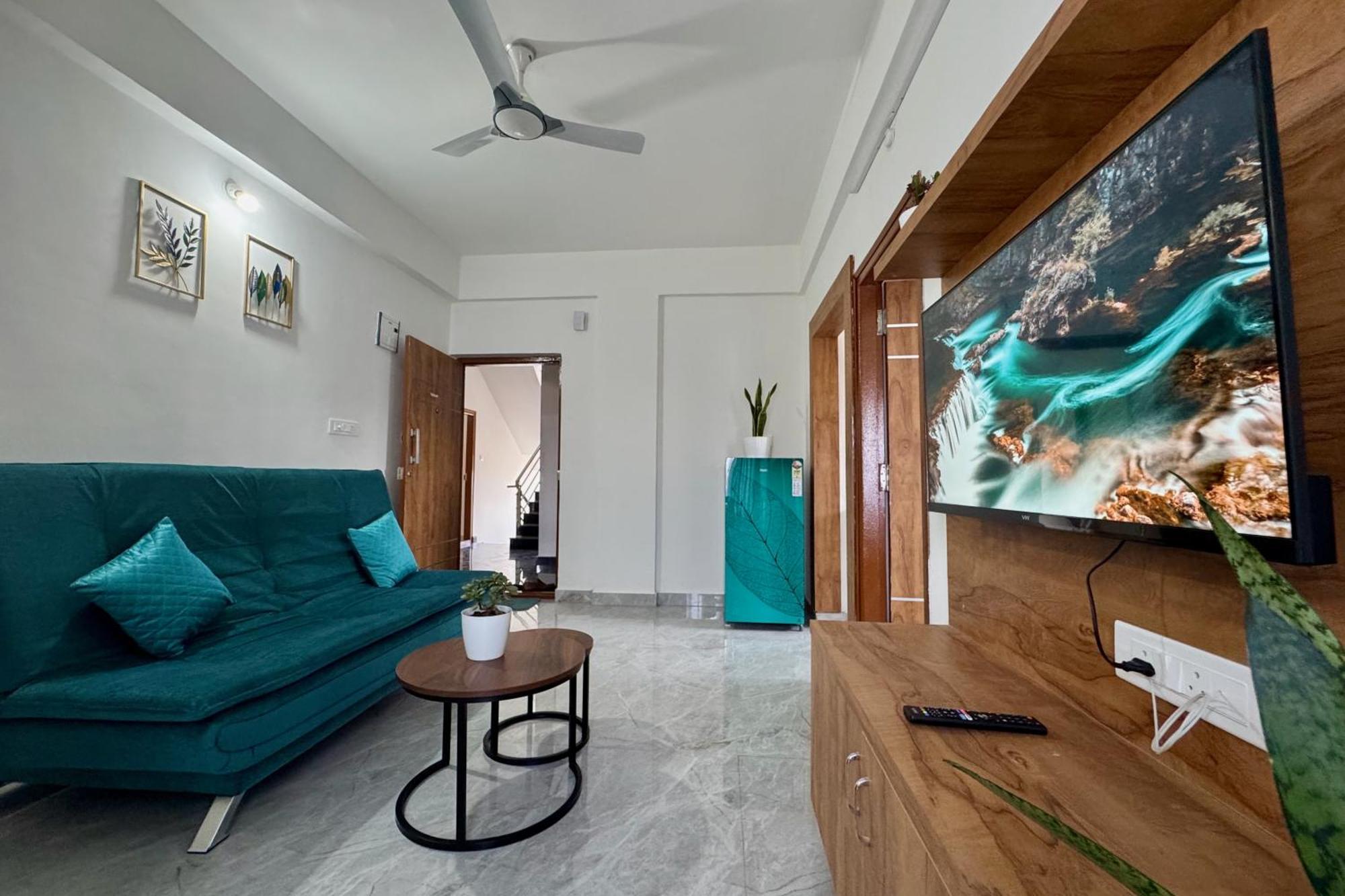 העיר בנגלור Truelife Whitefield - Premium 1 Bhk Apartments - Prime Location - Easy Access To Main Rd - Metro - Itpl - Fast Wifi - Kitchen - Smart Tv - Power Backup - Park - Garden Views מראה חיצוני תמונה